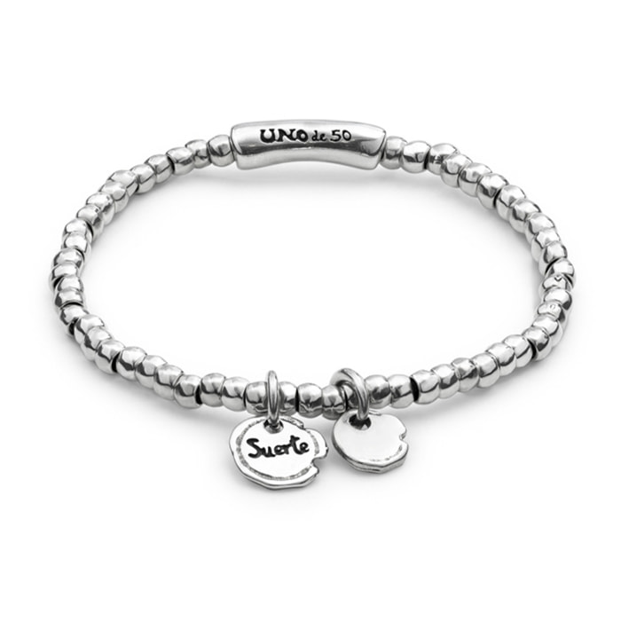 Pulsera SURTE CERTIFICADA PLATEADO L