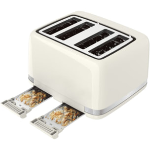 Grille-pain MOULINEX LT305A10 SOLEIL IVOIRE 4 TRANCHES