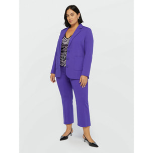 Fiorella Rubino - Pantalones kick flare - Violeta