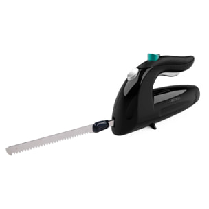 Cecotec Cuchillo Eléctrico Cut-Eat 1800 Black. 150 W 3 Cuchillas de Acero Inoxid