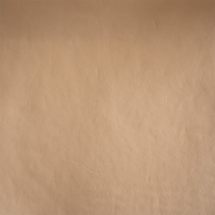Fauteuil en teck et cuir tressé beige - Kuna