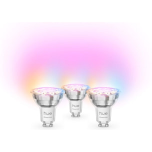 Pack PHILIPS HUE Essential- 3/GU10 White&Color Ambiance