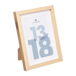 Cadre photo "Manu" doré 13x18cm