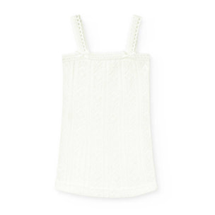 Camiseta Niña Tirante Perle Beige Talla 12