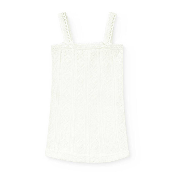 Camiseta Niña Tirante Perle Beige Talla 12