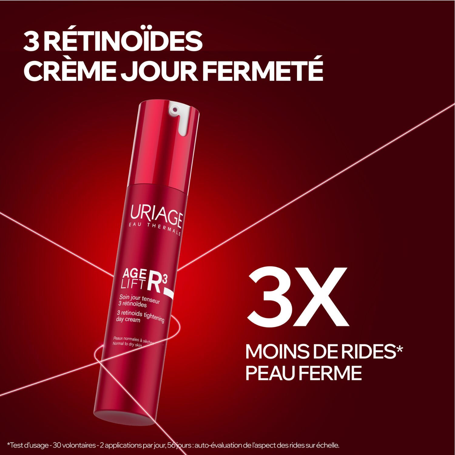 Age Lift R3 - Soin Jour Tenseur 3 Rétinoïdes 40ml