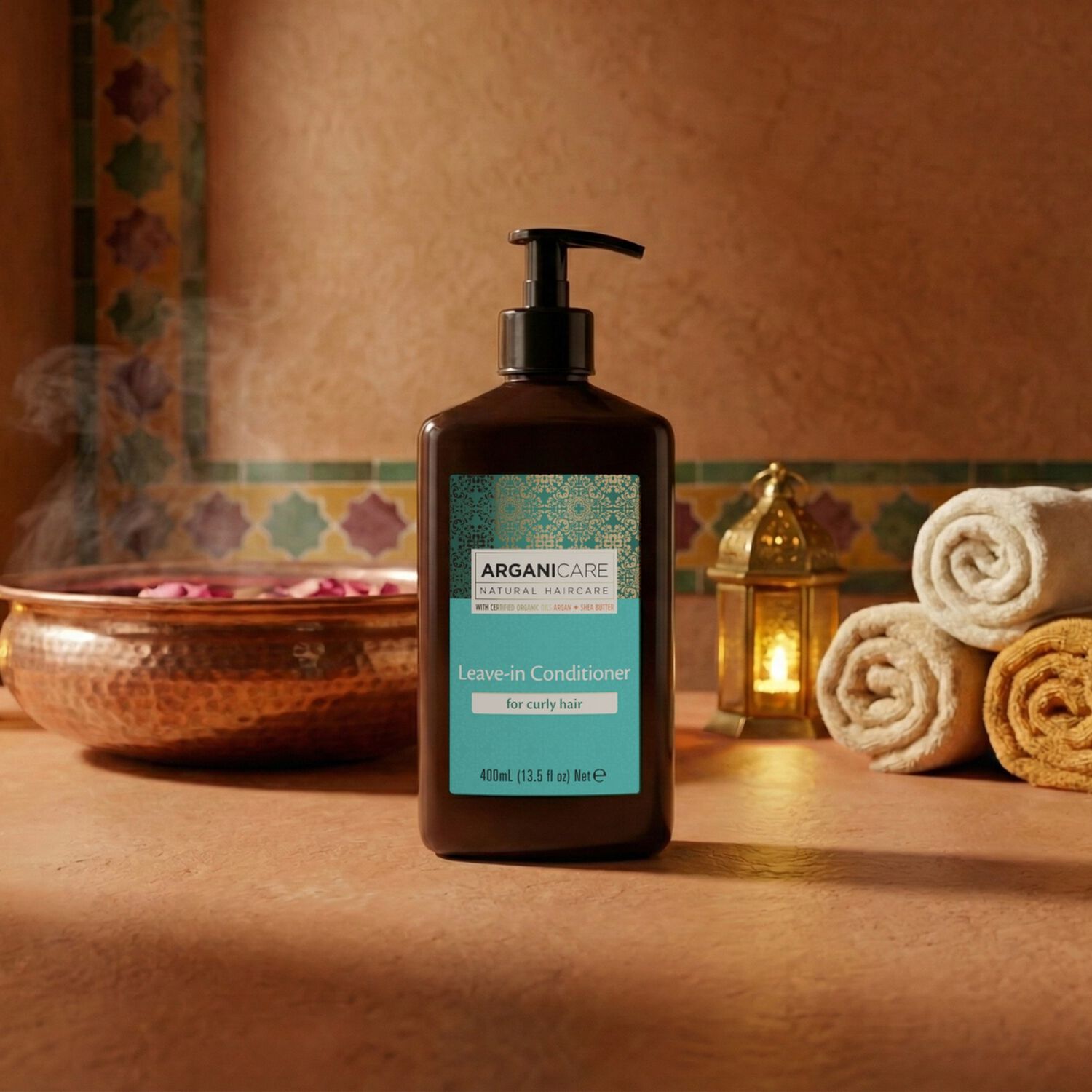 Argan - Soin Hydratant Protecteur sans-Rinçage - Cheveux Bouclés 400 ml