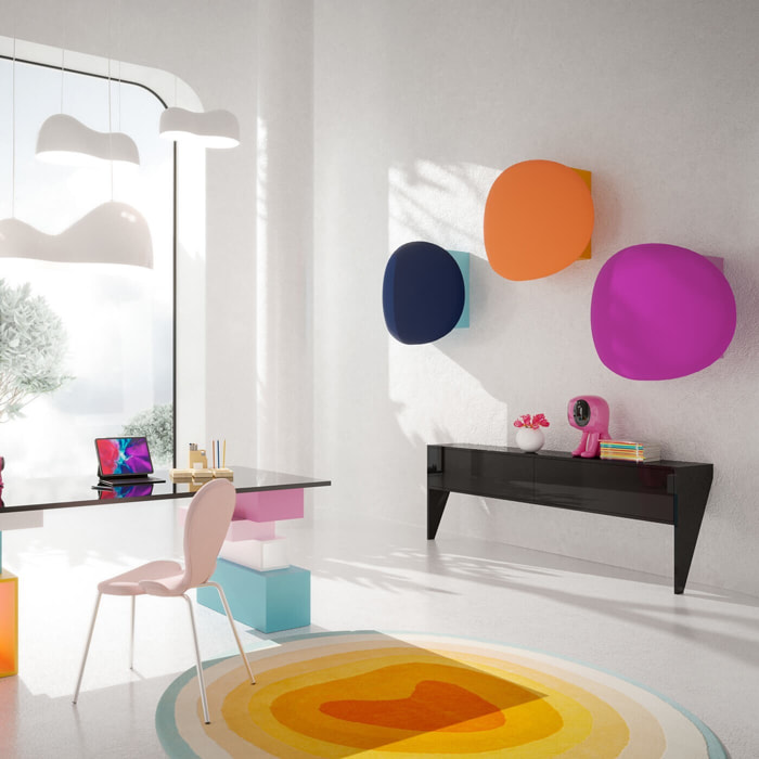 Déco Blobb rose 40cm Kare Design