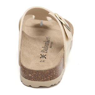 SANDALIA BABUNKERS DORADO
