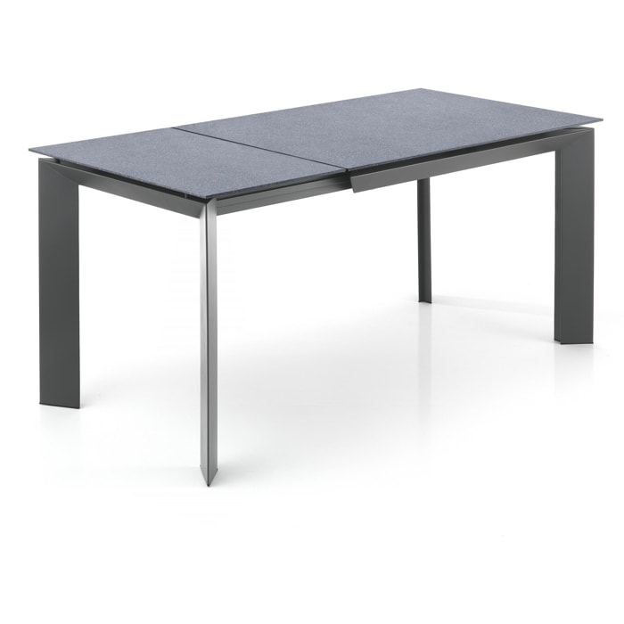 Tomasucci Table extensible BLADE 120 - PIERRE Gris