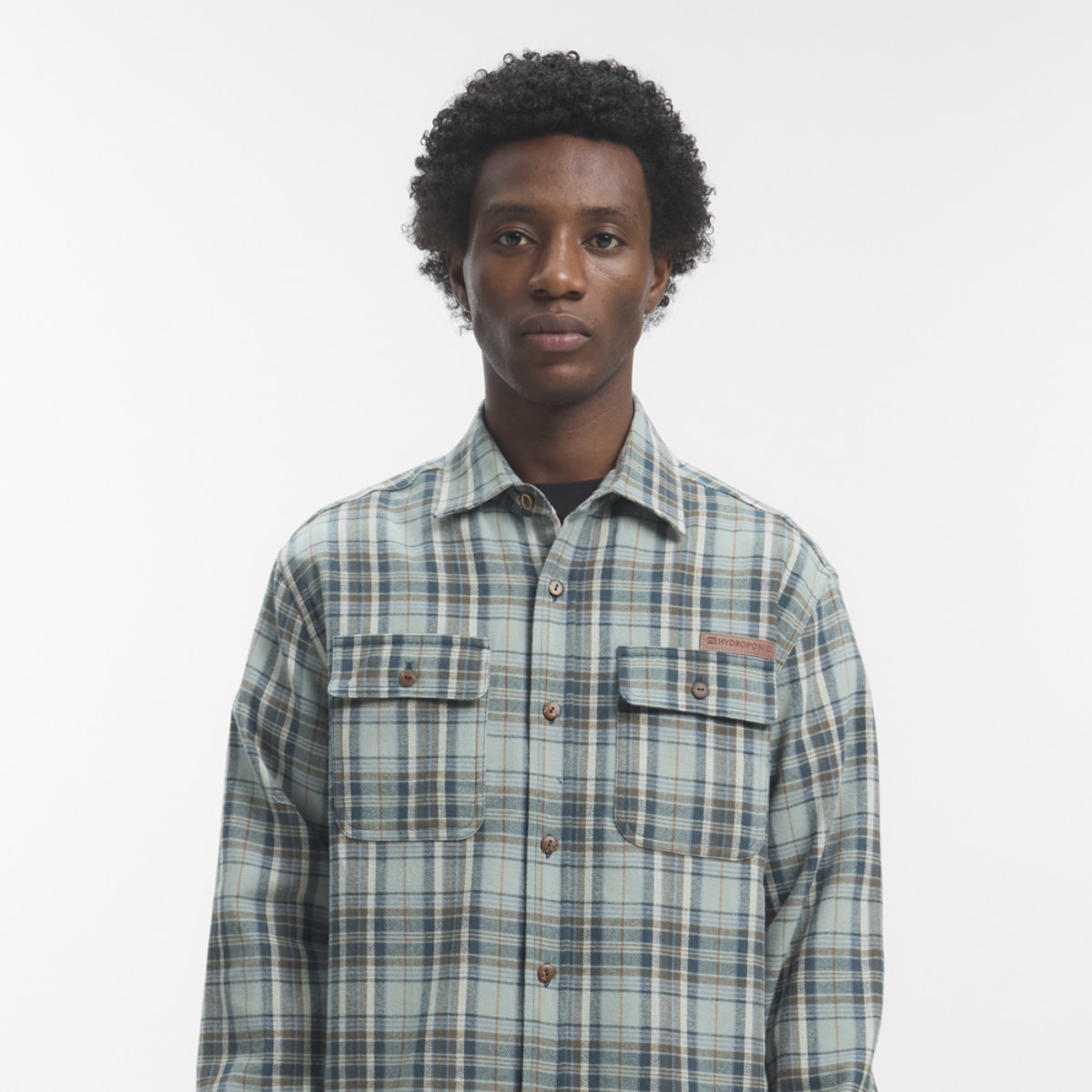 Camisa franela manga larga Hydroponic