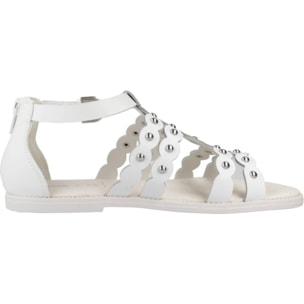 Sandalias Niña de la marca GEOX  modelo J SANDAL KARLY GIRL BLANCO