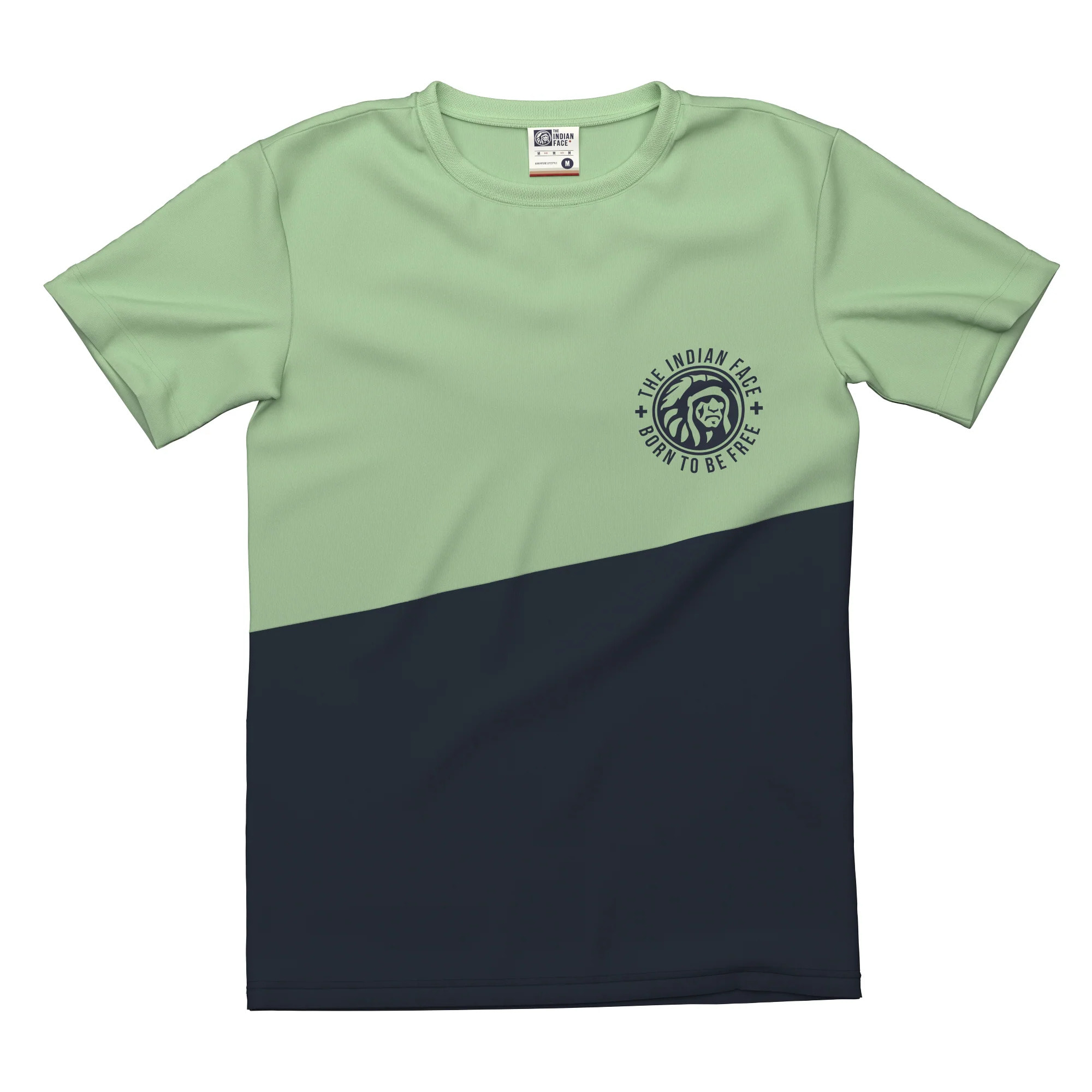 Camisetas para hombre, mujer y niño The Indian Face Maverick Green / Blue