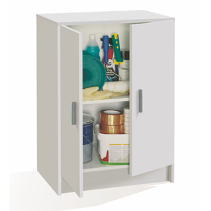 Armario Zapatero 38x45x33 Cm Blanco Brillo