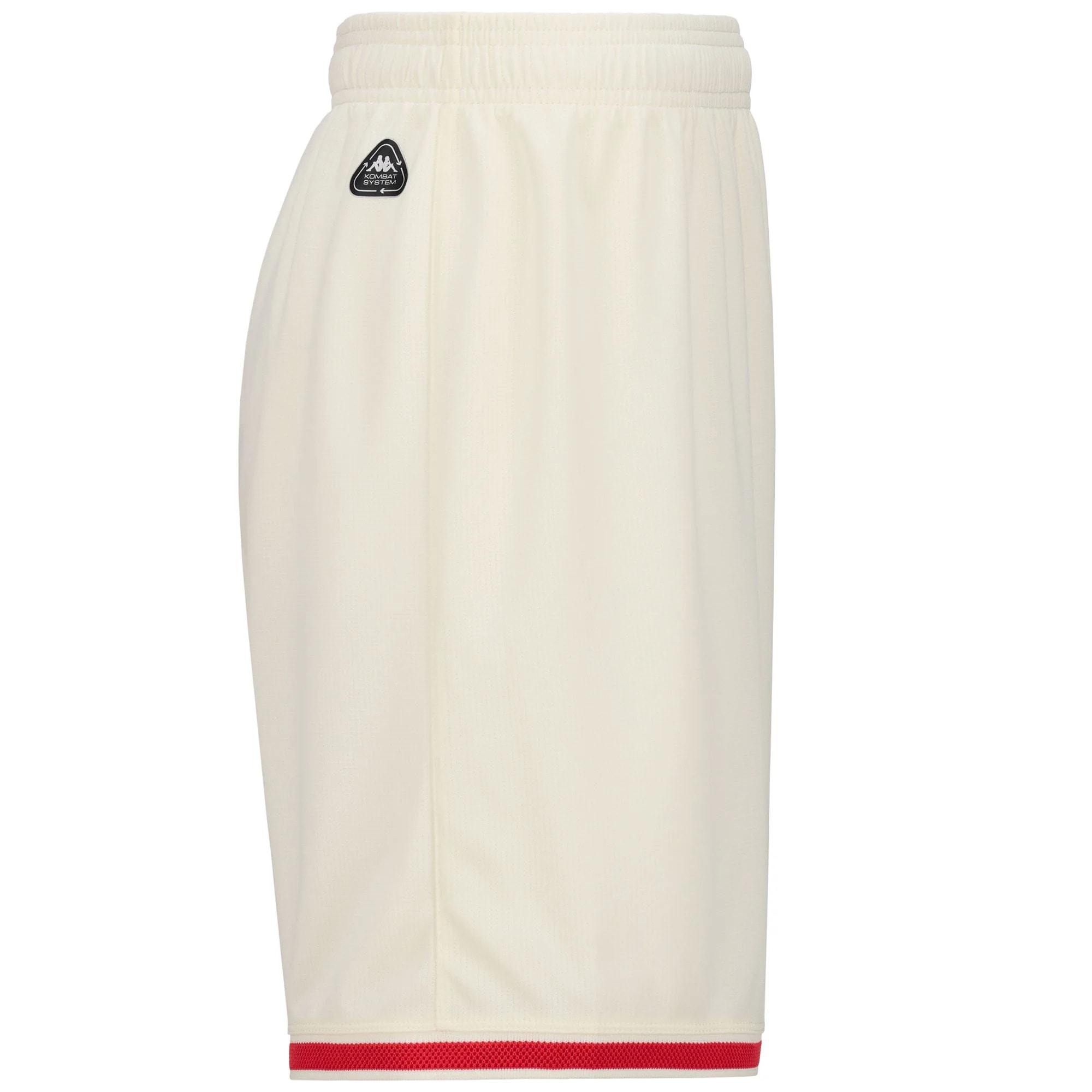 Pantaloni Corti Kappa Uomo Kombat Ryder Valladolid Bianco