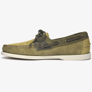 Sebago - Docksides Uomo Verde - Rossisland Jib Shadow