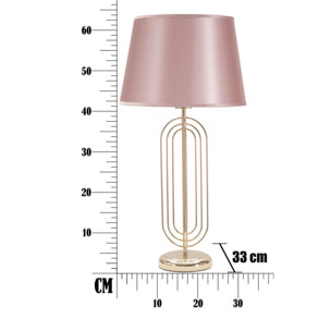 LAMPADA DA TAVOLO KRISTA CM Ø 33X64
