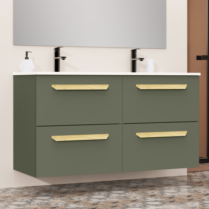 Conjunto de baño Melody, Alday, 120 cm, Verde Musgo