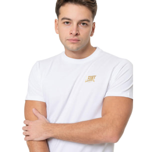 Camiseta dorada de manga corta para hombre