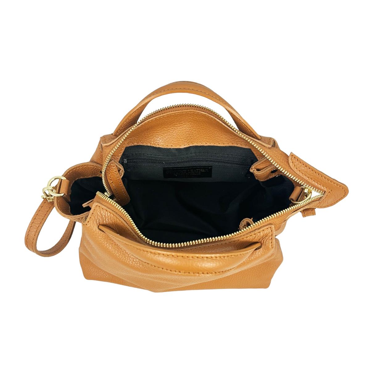 Bolso de mano Cheval Firenze Algedi Mini Camel