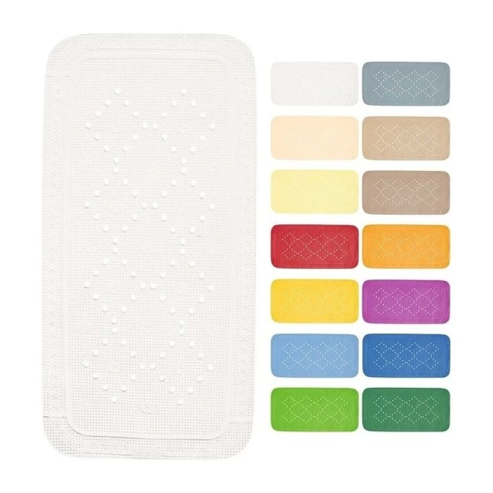 Tapis Fond de baignoire PVC ALASKA Blanc Spirella