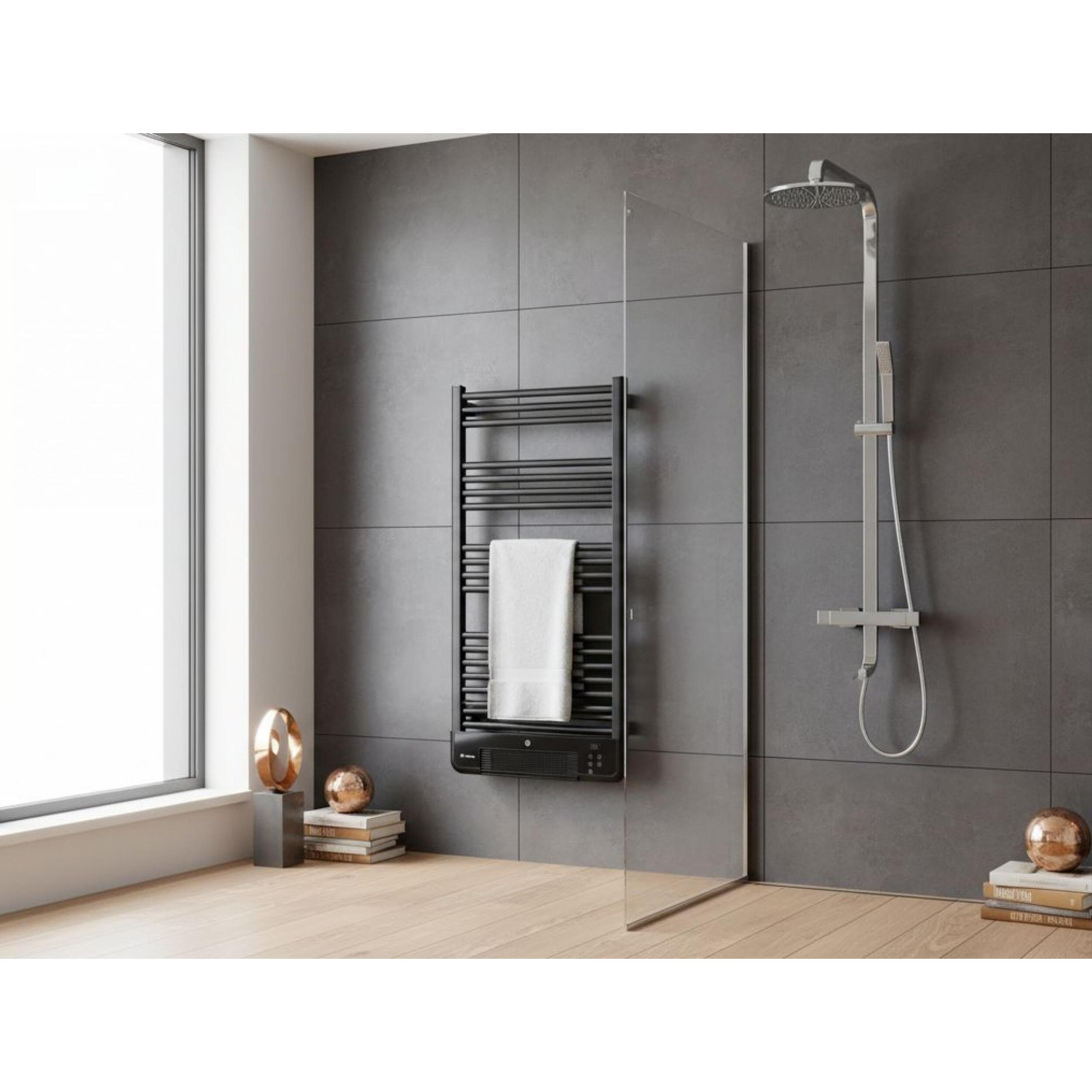 Radiador Toallero con calefactor integrado y control WiFi NTW-11B TURBO PURLINE 2000 W