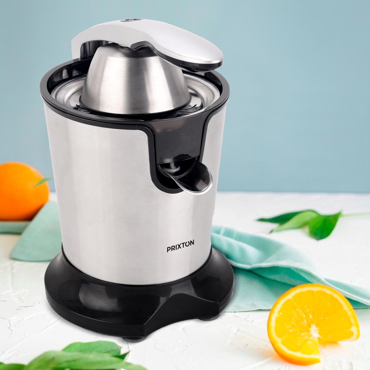 Exprimidor Juicer BIO XP4 PRIXTON | Potencia 300 W | Capacidad 270 ml | Acero inoxidable