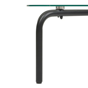 Table basse Hecate noir 110x60cm