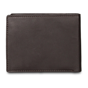 Portafoglio uomo in vera pelle - Modello Erevan Prime - Casual - 12.0 x 10.0 x 2.5 cm