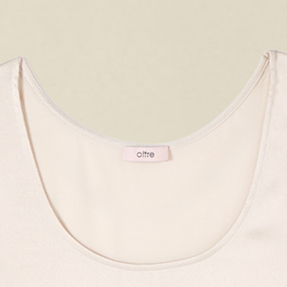Oltre - Top bimaterial - Blanco