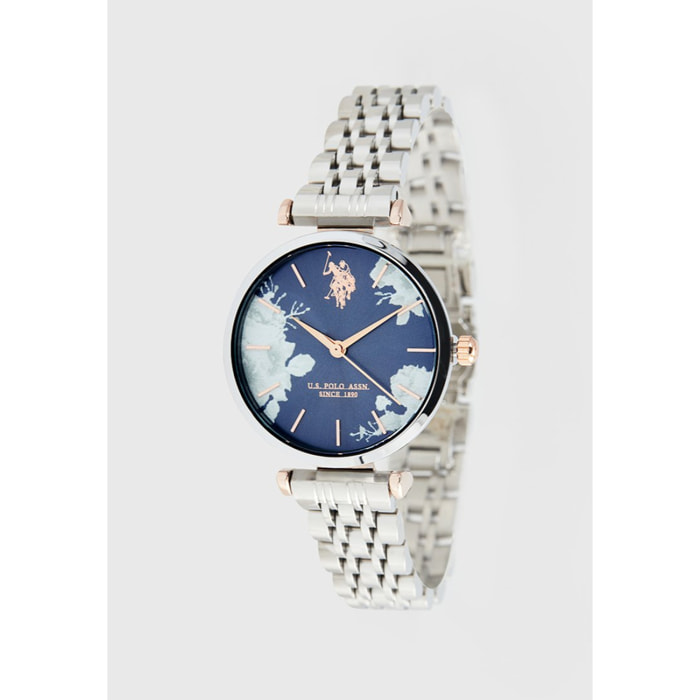 Orologio U.S. Polo Assn. In metallo e acciaio