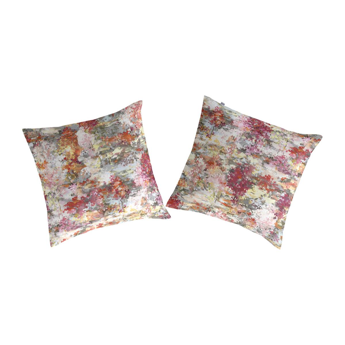 2 Fundas de almohada 100% algodón BACIU 65 x65 cm - rosa