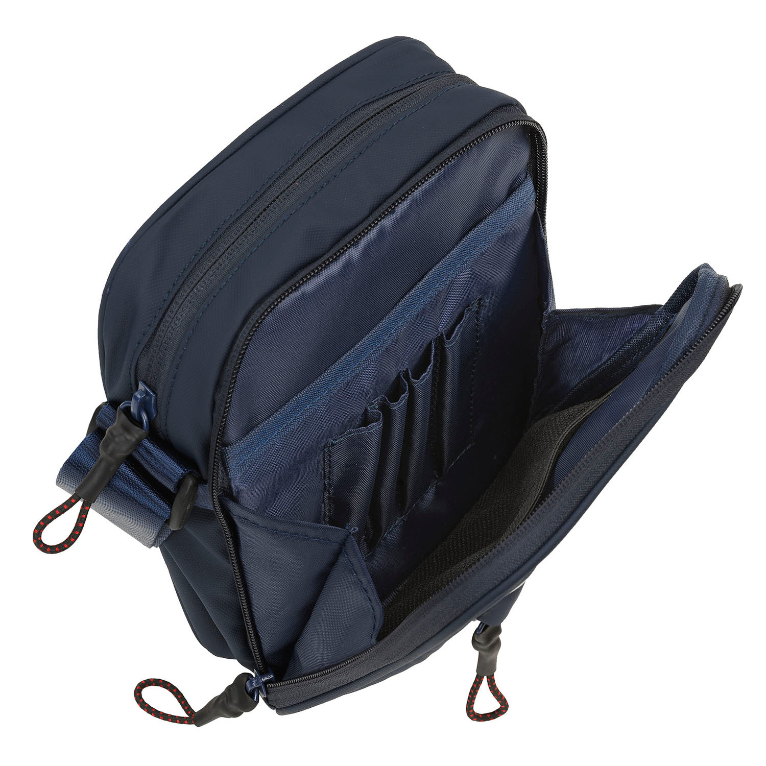 Bandolera Hombre Sintetica Lois Cooper Marino