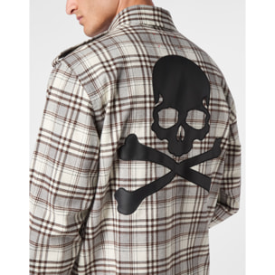 PHILIPP PLEIN Camisa Oversize Fit SKULL&BONES