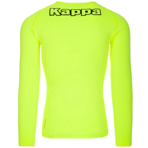 Skin T-Shirts & Top Kappa Uomo KAPPA4SKIN KOMBAT NANGV Giallo