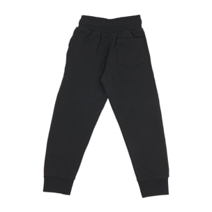 Pantalones de sudadera a rayas bicolor para niños de la clase Junior