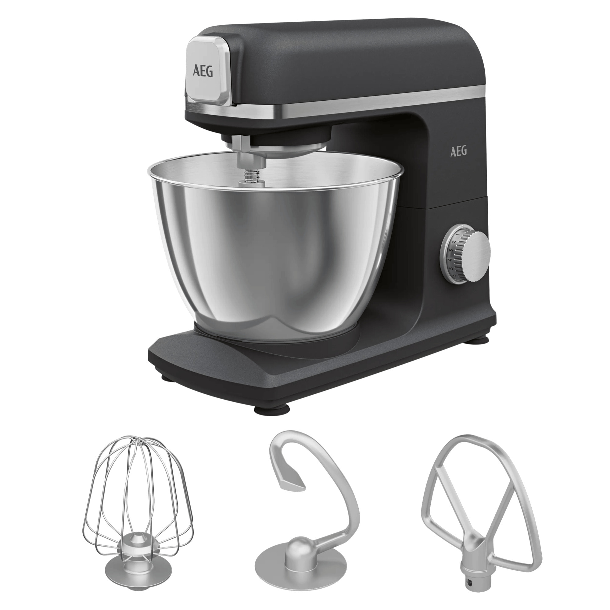 AEG Robot de cocina de 1200 W y 6 velocidades KM5-1-4BPT