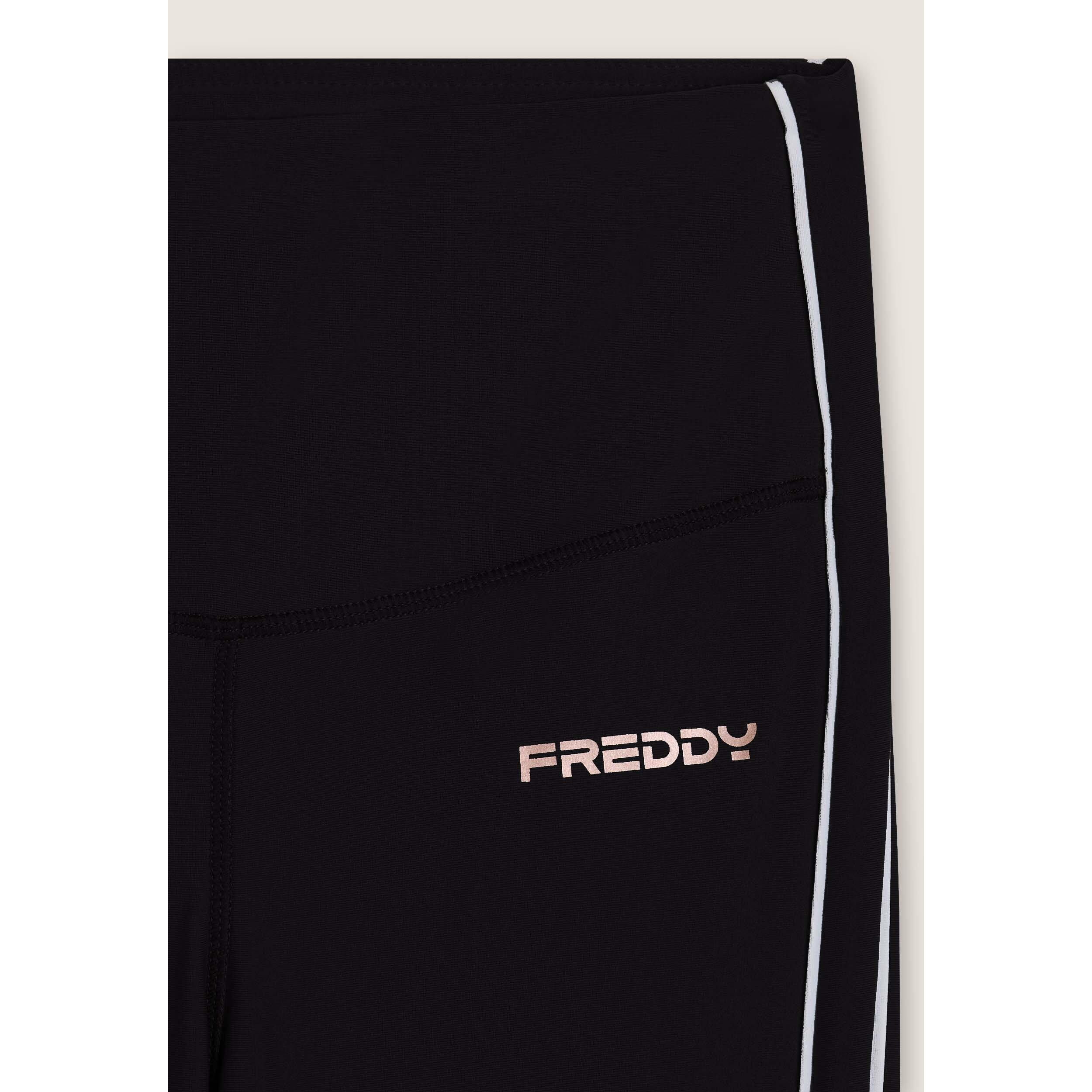 Leggings 7/8 con profili a contrasto e tasca laterale