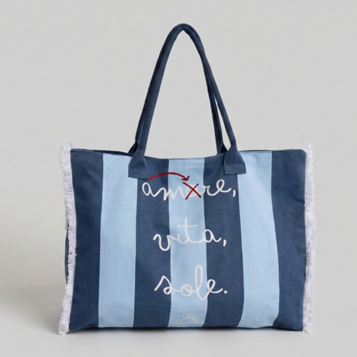 Set Mare Donna 3 Pezzi, Telo Mare con Borsa e Pochette Coordinata, Shopper Mare XL con Zip, Telo Maxi in Cotone con Frange, Accessori Mare Eleganti per Spiaggia Piscina Vacanze Resort