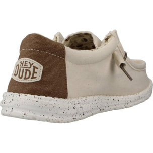 DERBIES - OXFORD HEY DUDE WALLY STRETCH CANVAS