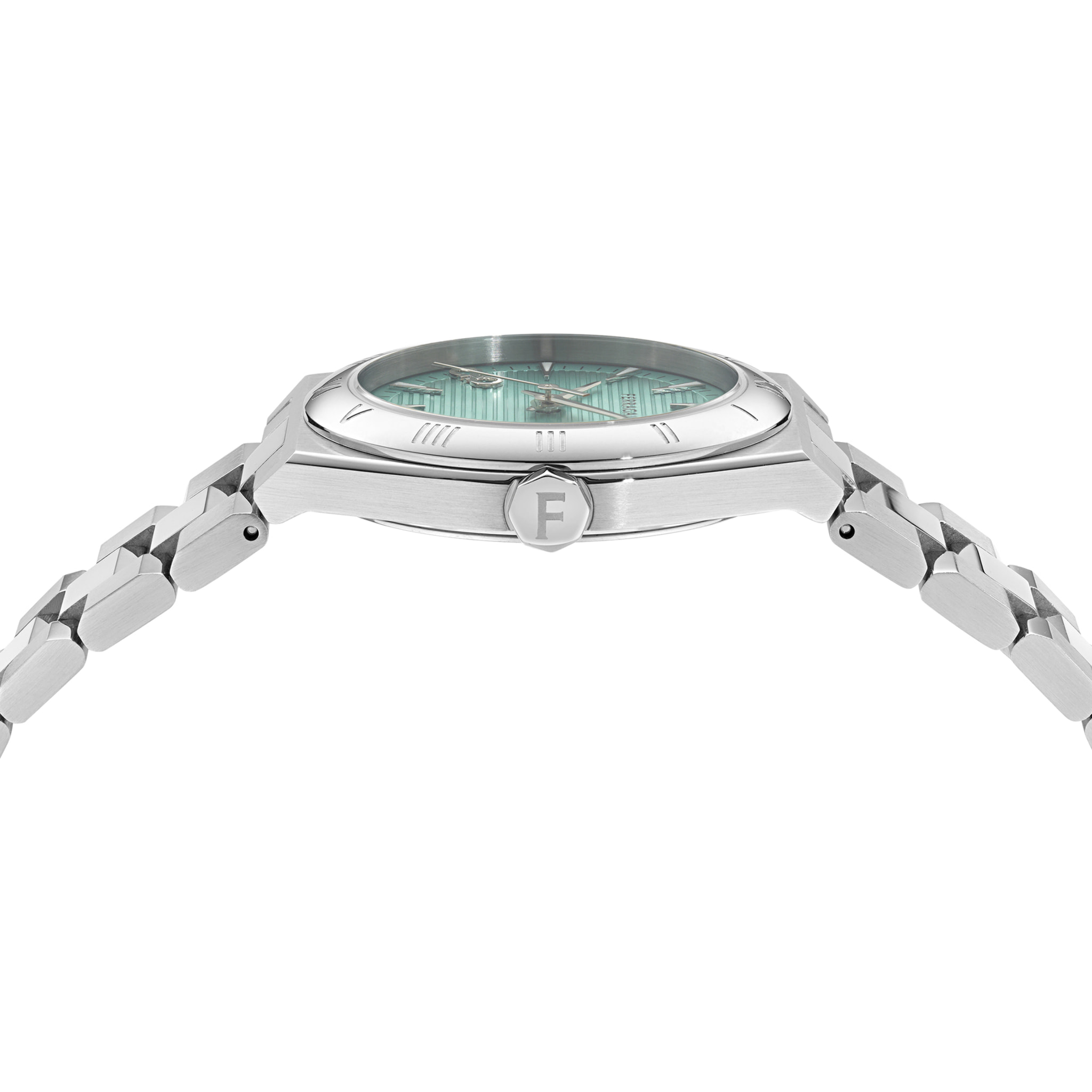 Ferragamo Reloj Analógico De Cuarzo Zb-Vega Upper East 35Mm-F