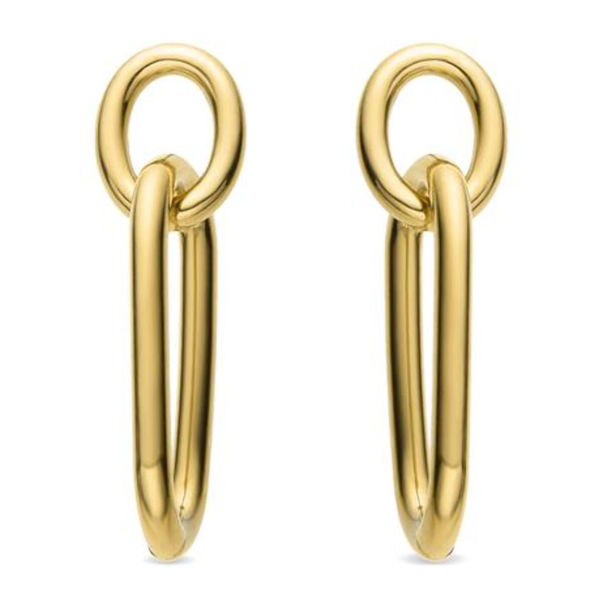 Pendientes Lux by Lux acabados oro 18k