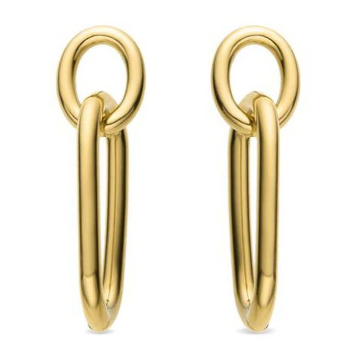 Pendientes Lux by Lux acabados oro 18k