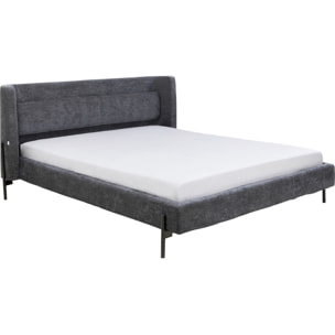 Lit Tivoli 180x200cm gris Kare Design