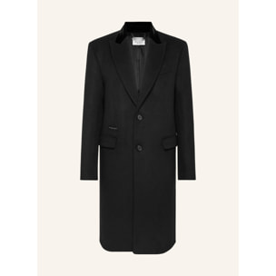 PHILIPP PLEIN COAT LONG SKULL&BONES