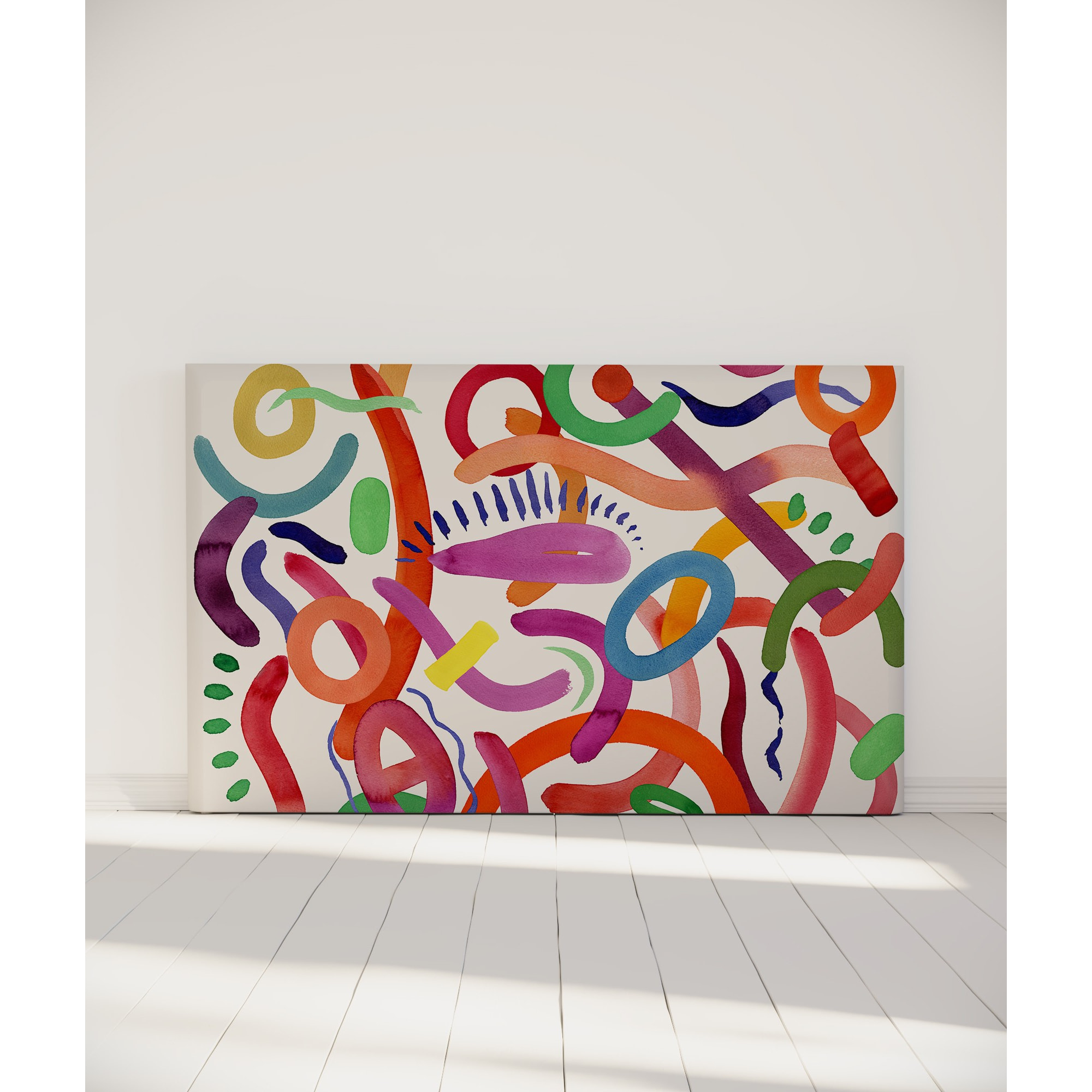 Tête de lit Floating Colors | Largeur au choix