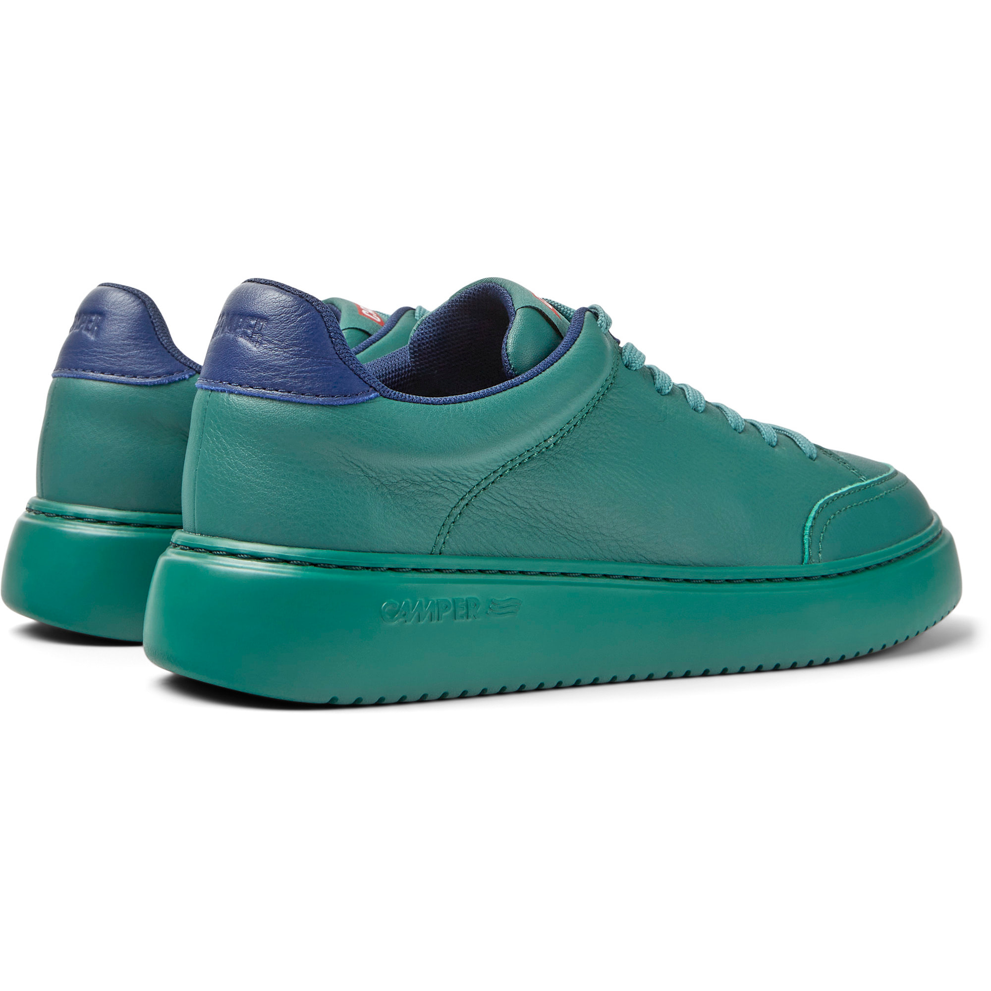 Sneakers - CAMPER Runner K21 - Turchese - Pelle liscia