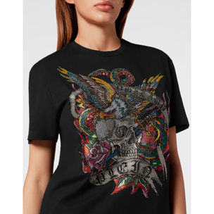 PHILIPP PLEIN T-Shirt Round Neck TATTOO