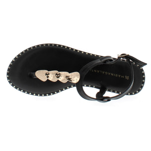 Marina Galanti Scarpe Donna Sandals Seashells Decoration MG 1P176 Black
