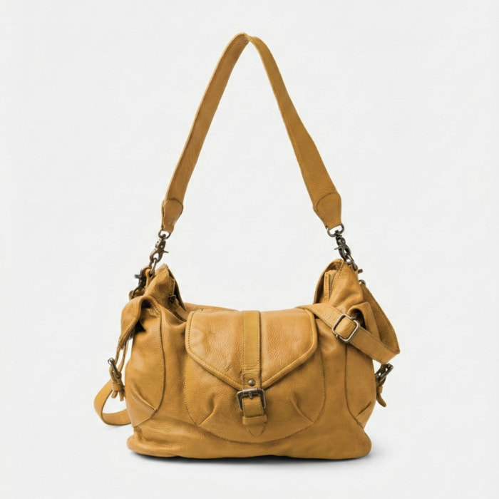Bolso de hombro BIBA Clint de piel